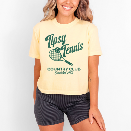 Tipsy Tennis Women's Boxy Tee