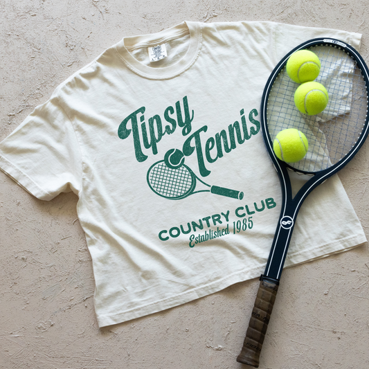 Tipsy Tennis Women's Boxy Tee