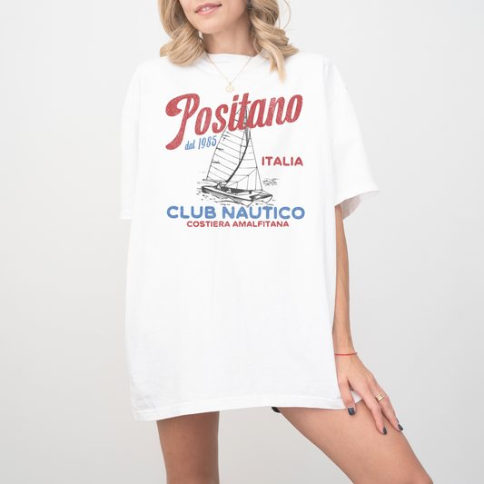 Positano Club Nautico Comfort Colors Short Sleeve T-Shirt