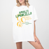 Comfort Colors short sleeve t-shirt with "Amalfi Limoncello" in vintage retro boho style, featuring faded lemon graphics for a grunge-inspired, Italian summer look.