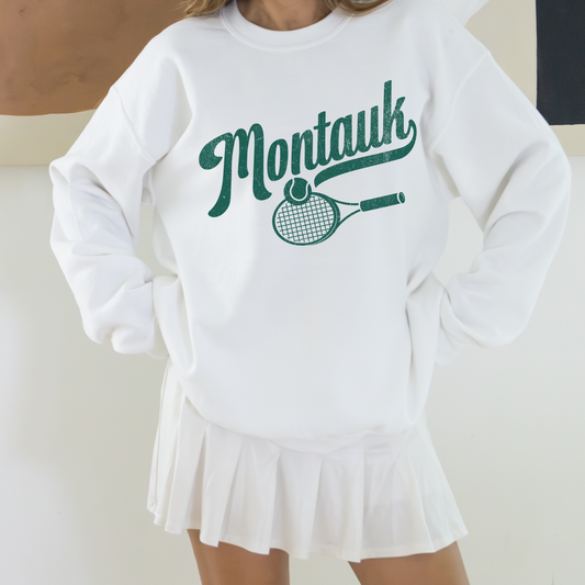 Montauk Tennis Lightweight Cotton Crewneck Sweatshirt