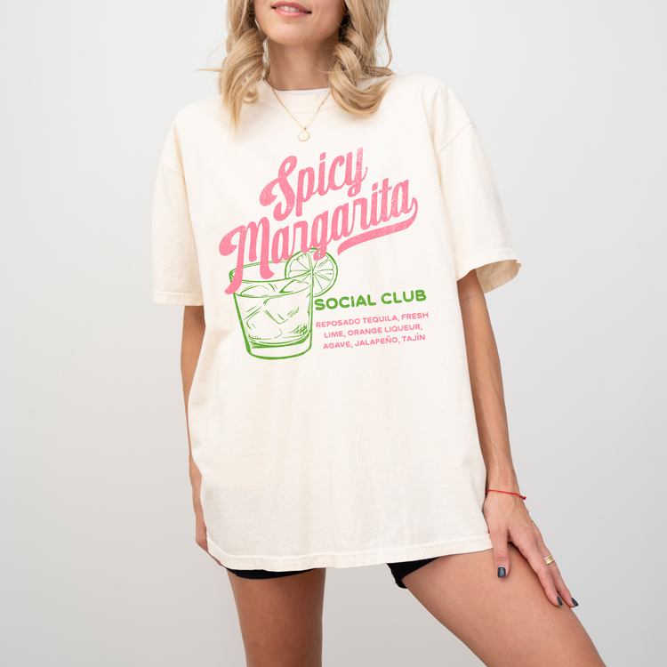 Spicy Margarita Social Club Short Sleeve T-Shirt