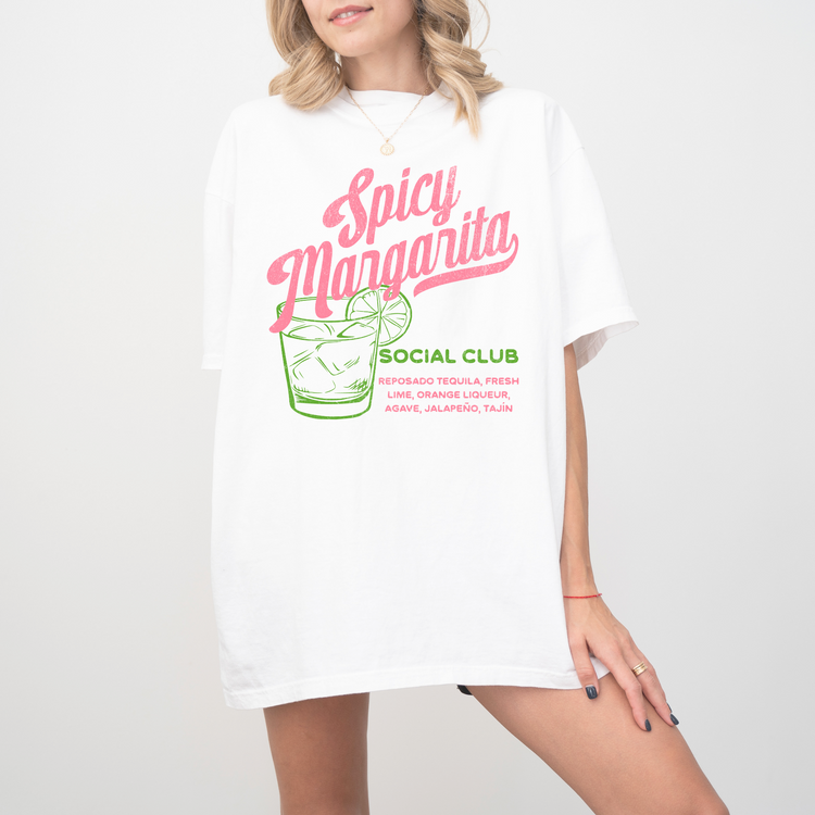 Spicy Margarita Social Club Short Sleeve T-Shirt