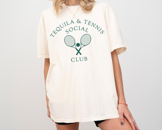 Tequila & Tennis Social Club Short Sleeve T-Shirt