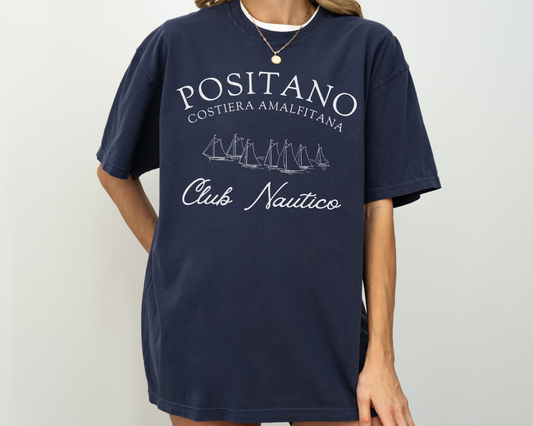 Positano, Costiera Amalfitana Short Sleeve T-Shirt