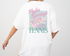 Vintage Palm Springs Tennis Shirt, Retro 80s Athletic Tee, White